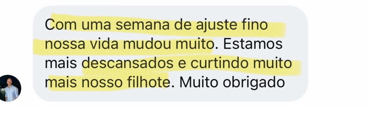 Depoimento do Augusto, pai do bebê Levi: com uma semana de ajuste fino a vida da família mudou muito, mais descansados e curtindo mais o filho