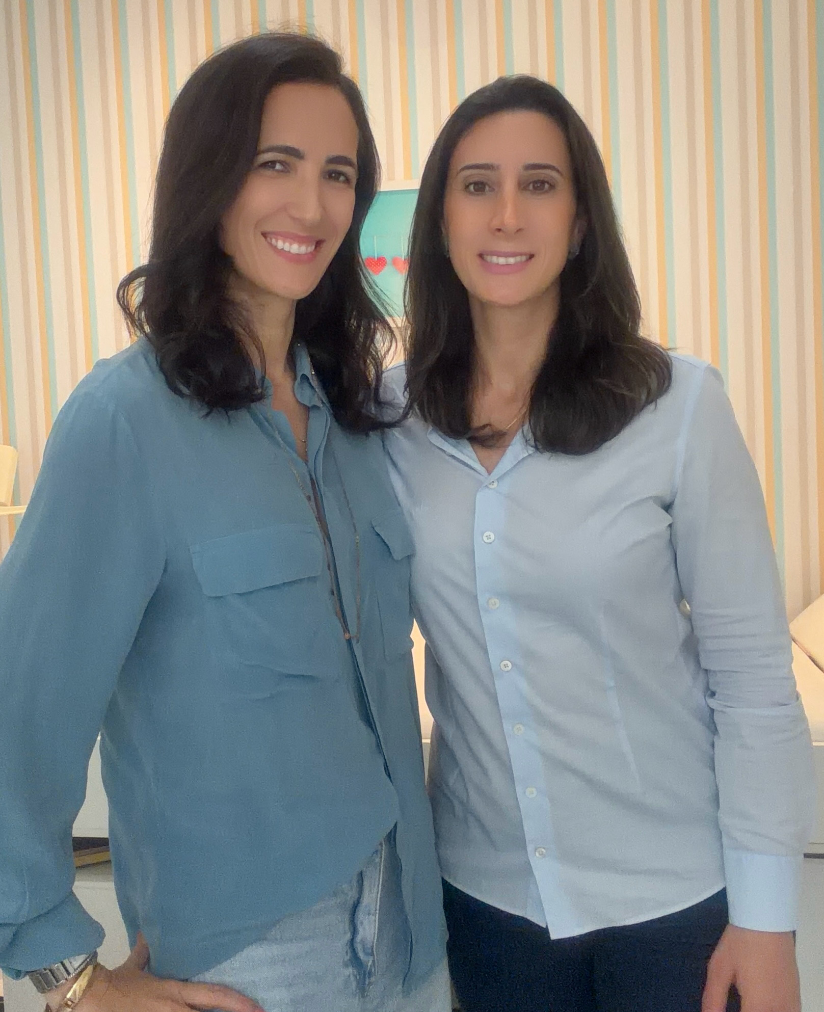 Dra. Érika Abritta e Dra. Renata Bedran - Doutoras do Berço