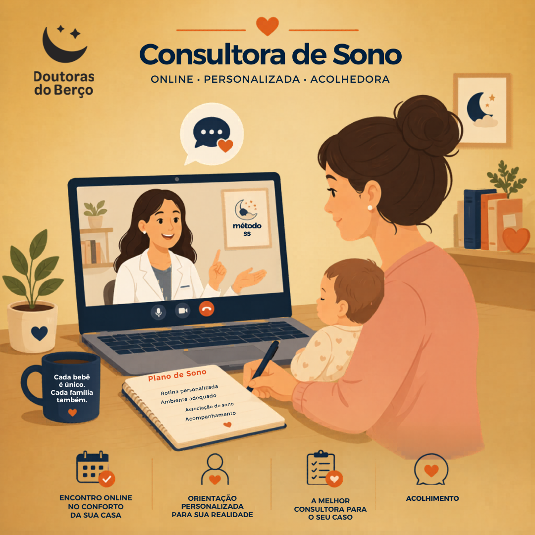 2 consultas individuais com consultora do sono